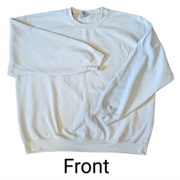 crew neck sweatshirt for women size 2X by Gildan Isaiah 40:31 We Rise Up - Picture 3 of 4